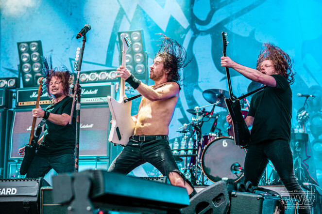 AIRBOURNE Live Festival Beauregard 2023 Hérouville Saint Clair