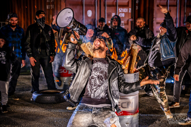 LOCOMUERTE Tournage clip La brigada 91